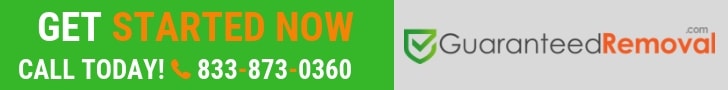 GuaranteedRemoval Logo with Phone